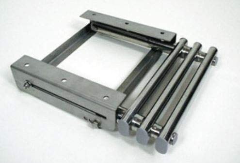 SCALETTA IN Acciaio Inox A Scomparsa 3 GRADINI 85 X 29 CM
