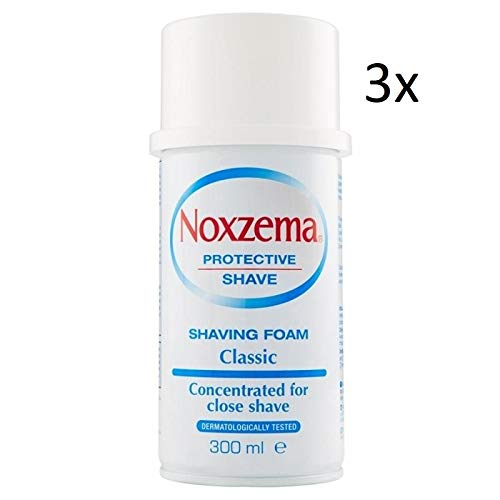 Noxzema Schiuma da Barba Protettiva Schiuma da Barba Classic 300ml Idratante