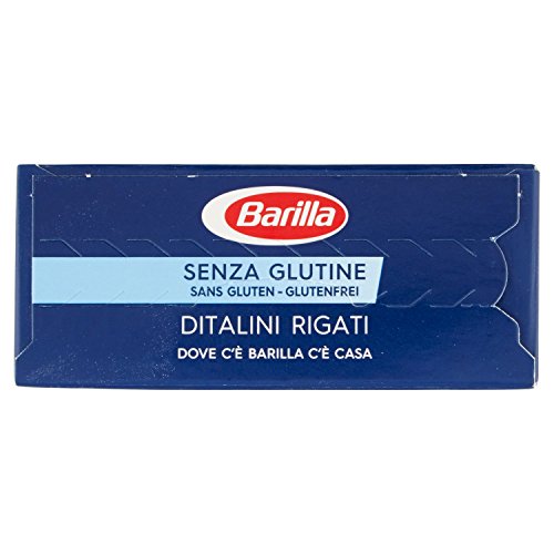 Barilla - Ditalini Rigati, Senza Glutine, Cottura 9 Minuti - 7 pezzi da 400 g [2800 g]