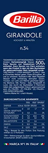 Barilla Girandole n. 34, 6 Pack (6 x 500 g)