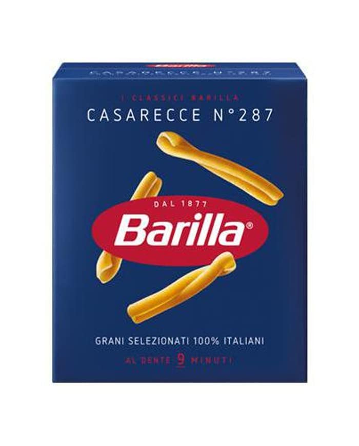 Barilla 10 x casarecce No. 287 Italian Pasta 500 g Pack