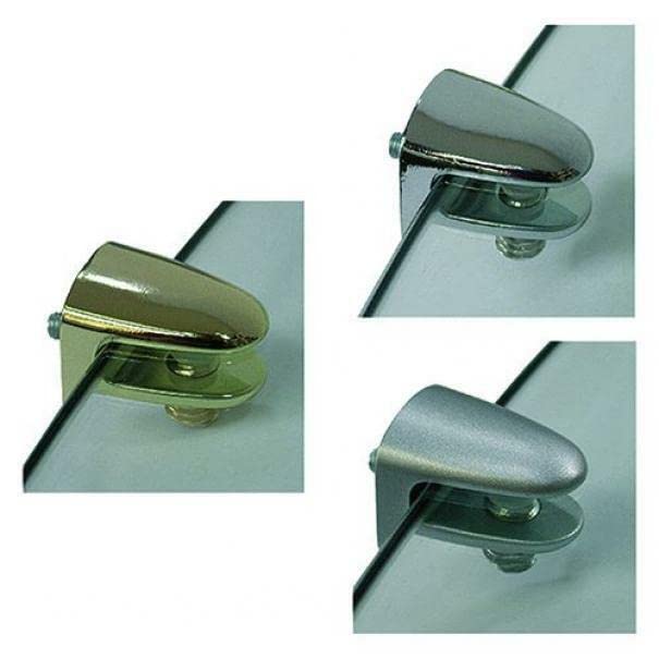 Koncreto Morsetto Reggicristallo Reggivetro In Zama Pz 2 Da 4 A 10 Mm.