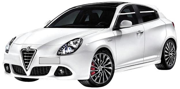 CG94 PROIETTORE H7-H1 C/MOTORE ELETT. A LED [Lato DX] PARABOLA NERA Per Auto: GIULIETTA