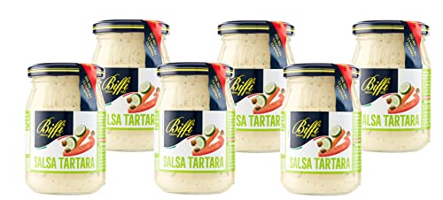 Biffi - Salsa Tartara - Multipack - 6 vasetti da 180 g