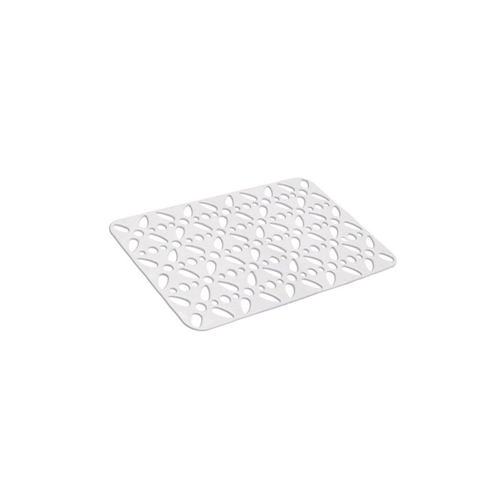Bronzo Srl Tappeto per Lavello Realizzato in Plastica. Base con Ventose Antoscivolo. Adatto per La Protezione di Lavelli E di Stoviglie Durante Il Lavaggio.