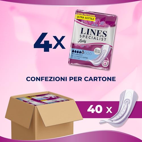 LINES Specialist Assorbenti per Incontinenza Donna