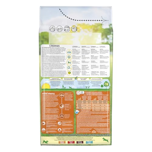 PURINA FRISKIES Mini Menu Vitafit Crocchette per Cani Adulti con Pollo e Verdure Sacco da 1.5kg