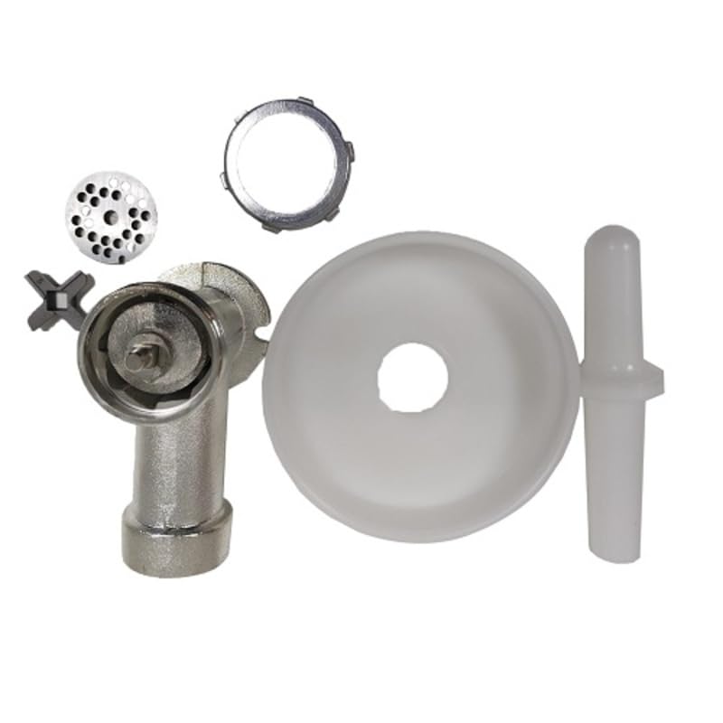Reber- Accessorio tritacarne per spremipomodoro, 400w, bianco