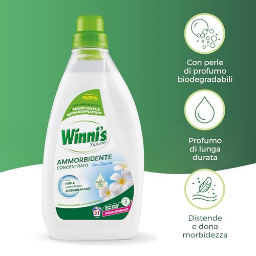 Winni's - Ammorbidente Lavatrice Ipoallergenico Concentrato Ecoformato