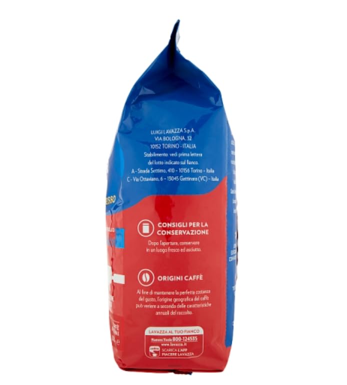 Lavazza Caffè In Graniper Macchina Espresso Crema E Gusto Classico, 1Kg