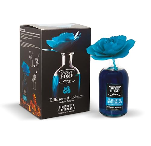Sweet Home Luxury Profumatore Ambiente Con Fiore Bergamotto Mediterraneo 250ml