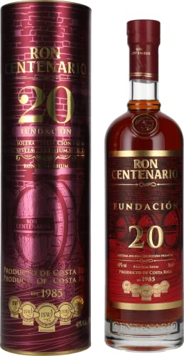 Centenario Ron FUNDACIÓN 20 Sistema Solera Rum - Old Edition 40% Vol. 700ml in Giftbox