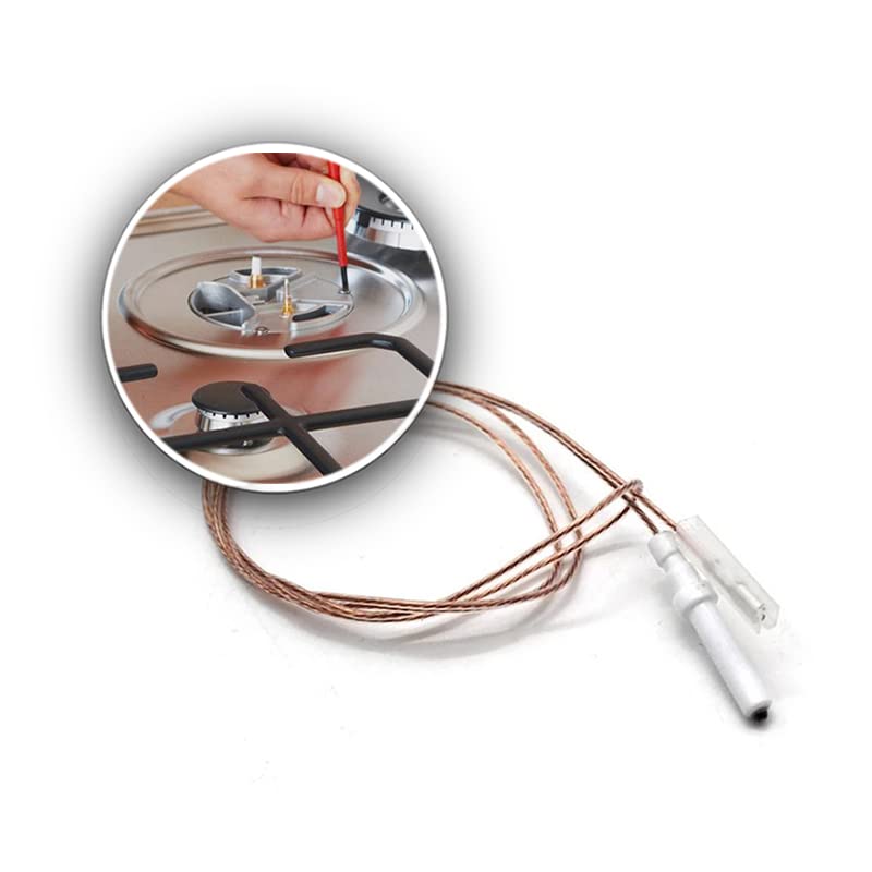 CG94 - Set di 4 Candelette Elettroniche per Accensione Piano Cottura a Gas | Diametro 5.5 mm, Altezza 21 mm | Compatibilità Universale | Facile Installazione