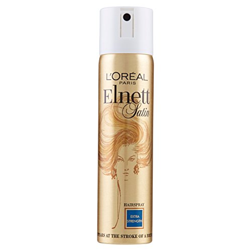 L'Oréal Paris Elnett Fissaggio Forte Lacca Spray per Capelli Minitaglia, 75 ml - [pacco da 9]