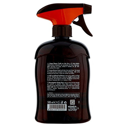 Delice - Acqua Solare Abbronzante, Carotene + Aloe Vera - 500 ml - [pacco da 6]