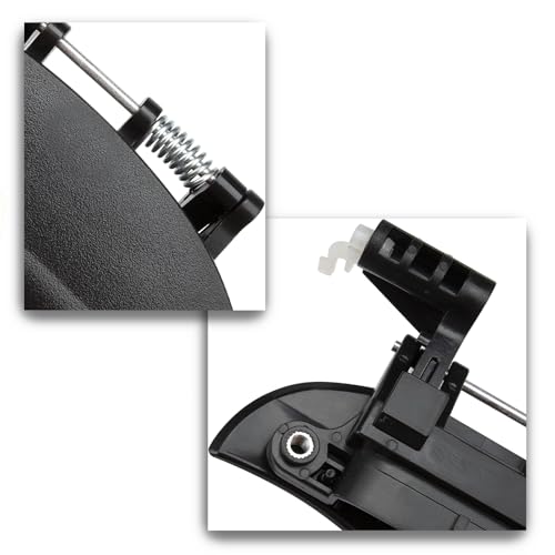 CG94 Maniglia Esterna Anteriore Compatibile per Auto H. ATOS 1998-2003 - H. ATOS PRIME 1999-2002 NERA