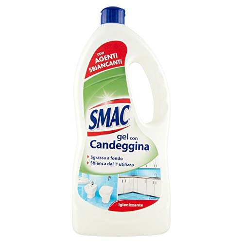 Smac Gel con Candeggina, con bicarbonato attivo - 3 pezzi da 850 ml [2550 ml]