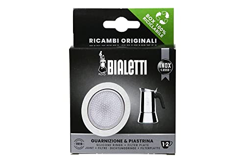 BIALETTI Ricambi, include 1/3 Garnizioni e 1 Piastrina