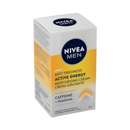 NIVEA Men Active Energy - Crema Viso Uomo, Idratante Rivitalizzante - 50 ml