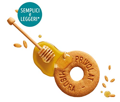 Misura Biscotti al Miele Privolat | Senza Latte e Uova | Confezione da 400 grammi