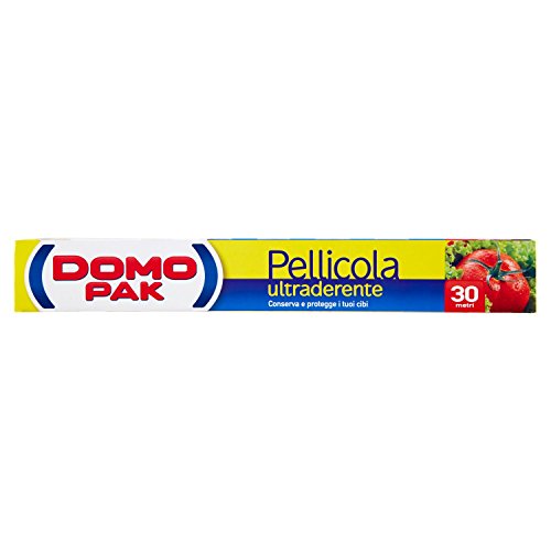 Domopak - Pellicola Ultraderente, Conserva E Protegge I Tuoi Cibi - 12 confezioni da 30 Metri [360 Metri]
