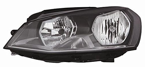 CG94 PROIETTORE H7-H15 CON MOTOR. ELETT. [Lato DX] PARABOLA NERA Per Auto: GOLF VII