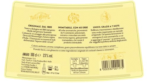 Amaro Montenegro SPIRITS