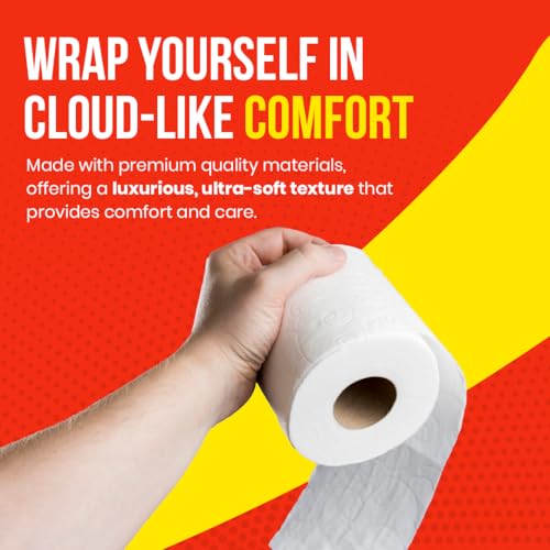 Maxi - Carta Igienica, Doppio Velo, Confezione da 3 x 8 Rotoli Giganti (24 Rotoli)