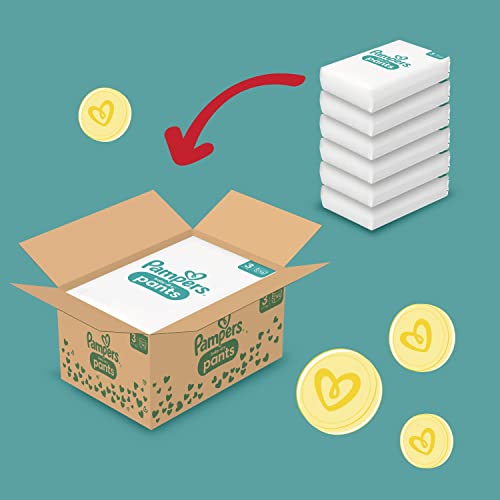 Pampers Pantaloni Taglia 6, con canali d' aria, 58 pezzi