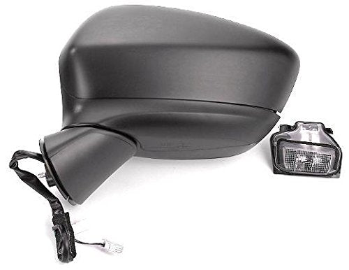 RETROVISORE ELETT. Term. Rib. C/Fan. A LED Sinistra [Lato Guida] per Auto: CX 5 - Calotta da VERNICIARE - 10 Pin - BLIS - Vetro ASF.