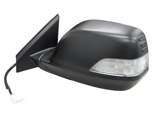 CG94 RETROVISORE ELETT. TERM. RIBALT. CON FAN. Sinistra [Lato Guida] Per Auto: CRV - CALOTTA NERA VERNICIABILE - 9PIN