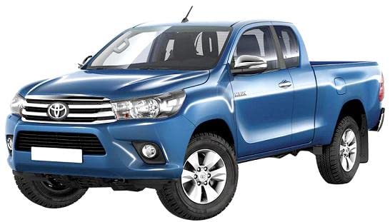 CG94 RETROVISORE Manuale Sinistra [Lato Guida] per Auto: Hi-Lux Pick-UP - Calotta Cromato