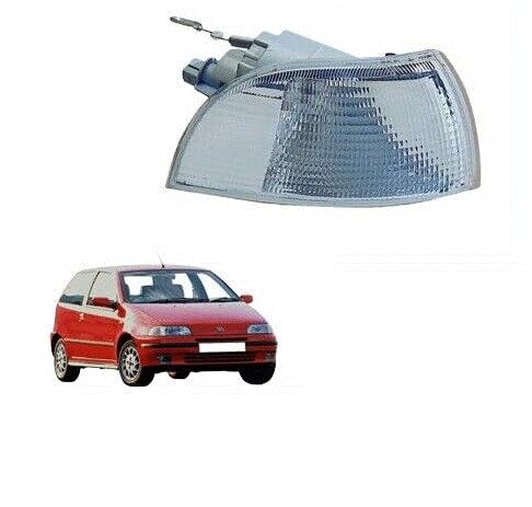 CG94 Gruppo Ottico Anteriore Compatibile per Fi_AT Punto 93 Lato SX Bianco