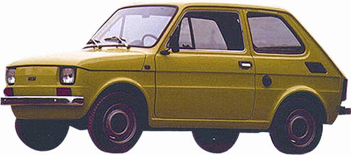 CG94 RETROVISORE Manuale A Vite Destro [Lato Passegero] per Auto: 126/126 bis - Calotta Nera