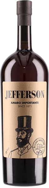 JEFFERSON Amaro Importante CASSA LEGNO 150 cl Big Size | Magnum - Confezione regalo Cofanetto in legno 1500ml / 1,5 L