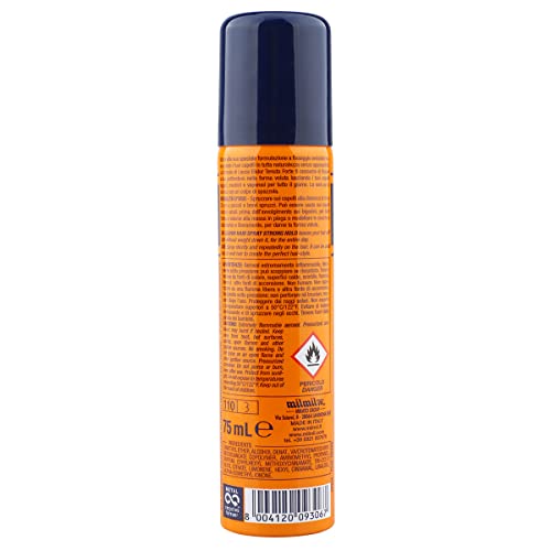 ELIDOR Lacca per Capelli Professionale SCULPTURAL - Lacca Fissaggio forte e Tocco Morbido - Protezione UV - Fissa i Capelli Senza Appesantire. Mini Size 75 ML