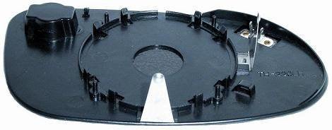 CG94 PIASTRA SPECCHIO TERMICA - VETRO ASF.- ADATTABILE SOLO VM - Posizione Sinistra [Lato Guida] Per Auto: CLASSE A W168 CLASSE "A" - SLK R170 - CLK C208 TERMICA ASF. ADATT. SU VM SX