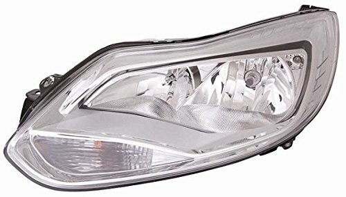 FARO DEPO H1-H7 C/MOTORE ELETTRICO PARABOLA CROMATA F. FOCUS 03/'11>12/'13 - DX