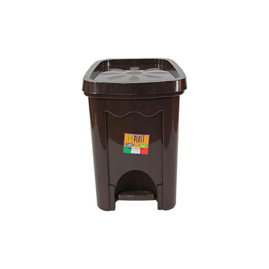Duplast DUP255 Pattumiera Margherita, Wenge, 16 lt