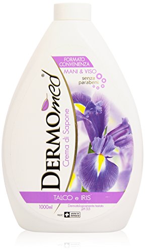 Sapone Liquido Dermomed 1Lt Ricarica Talco