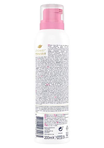 Dove Mousse Doccia Olio di Rosa, 200 ml