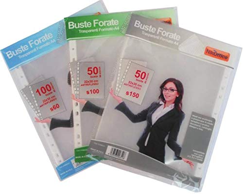 A.N.S. International 052511.23 Busta Fori Buccia 15 Micron, 50 Pezzi, 22 x 30 mm
