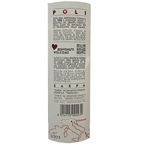 Poli, Grappa Sarpa Astucciata - 700ml