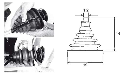 Nuova Rade – Cavo Boot Screwed, Color Black