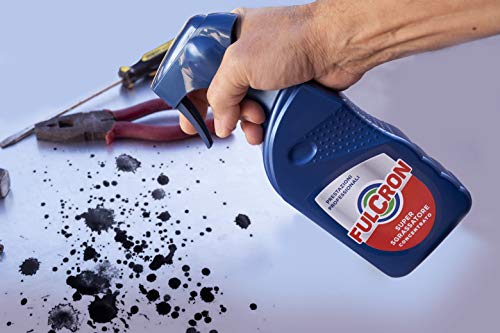 Fulcron Sgrassatore Super Sgrassatore Concentrato, spray sgassatore tutte le superfici igienizzante spray ogni tipo di sporco