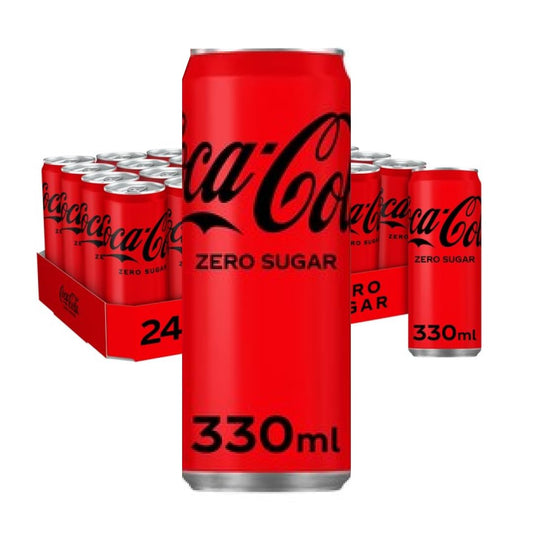 Coca Cola - Zero - sleekcan - 24x33 cl - NL