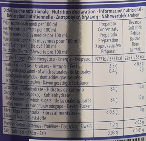 Fabbri Sciroppo Liquido gluten free "Mixybar" latte mandorla lt.1