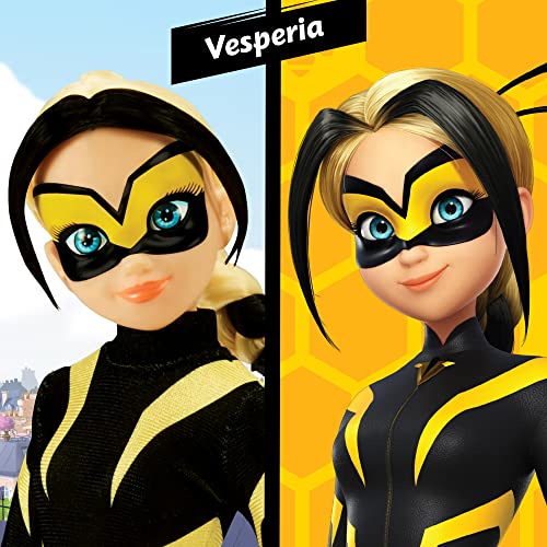 Miraculous: Tales of Ladybug and Cat Noir- Miraculous Vesperia Doll, Colore Multicolore/Onde del Mare, 10.5 inch, 50013