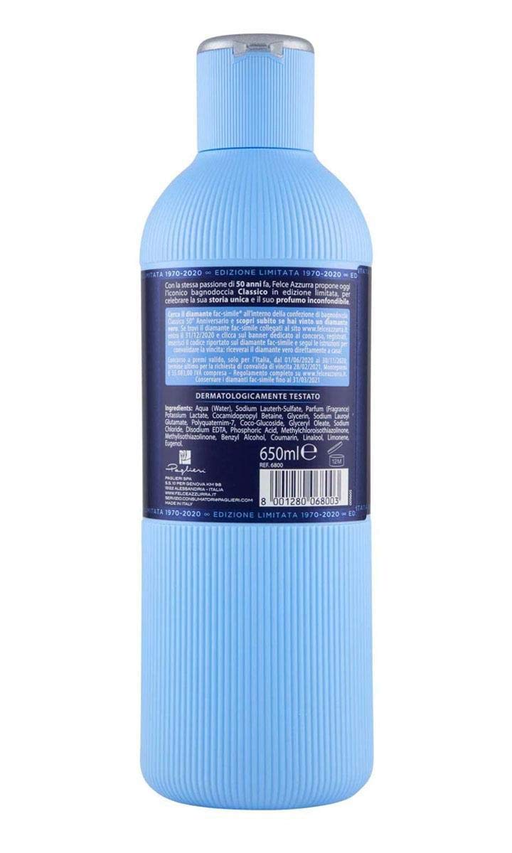 Felce Azzurra Classico - 3 schiume da bagno, 650 ml