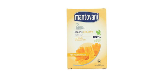 24 x MANTOVANI Saponetta Allo Zolfo 100 GR
